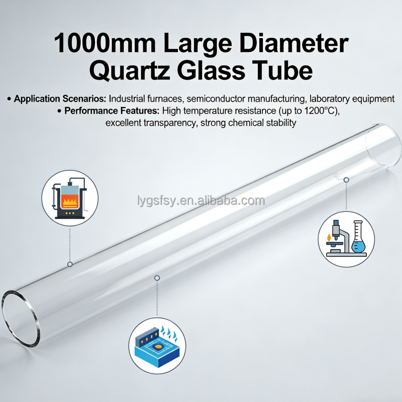 τελευταία εταιρεία περί Custom High Purity Quartz Glass Tube Project Case Study-Eva