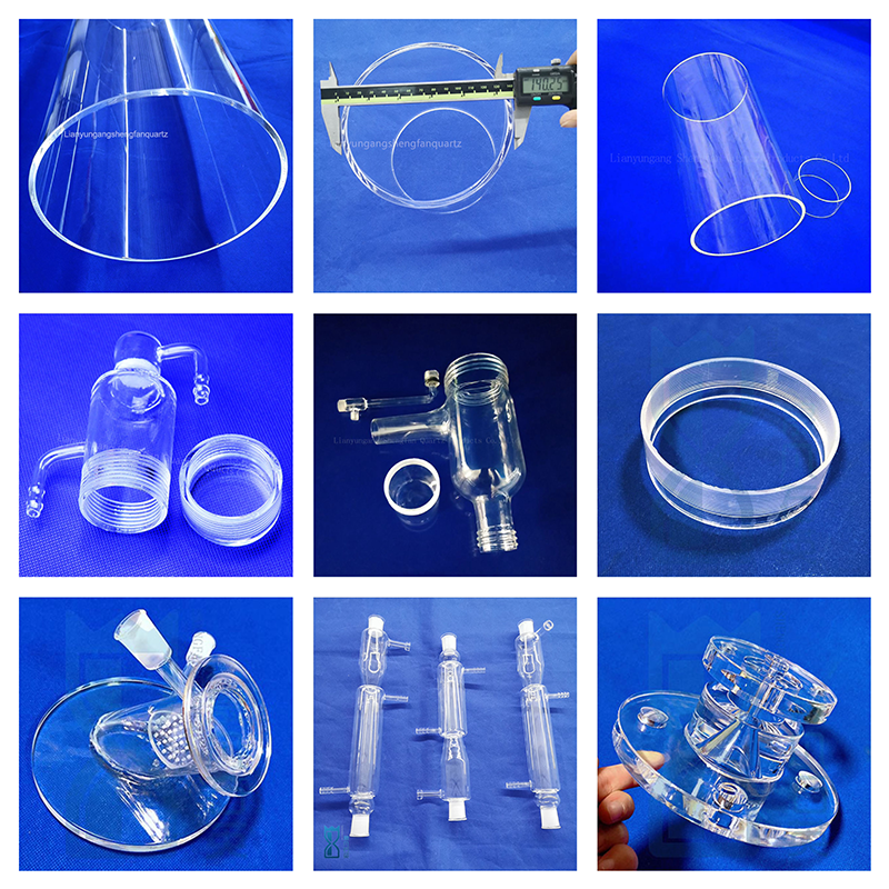 τελευταία εταιρεία περί Clear Fused Silica Quartz Coiled Tube--Amy
