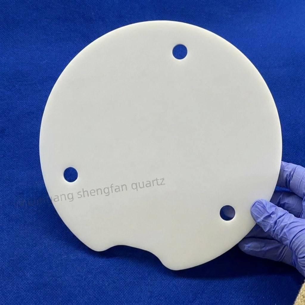τελευταία εταιρεία περί Opaque Quartz Perforated Sheets: High-Reflectivity Thermal Radiation Shielding Materials for Semiconductor-Mia
