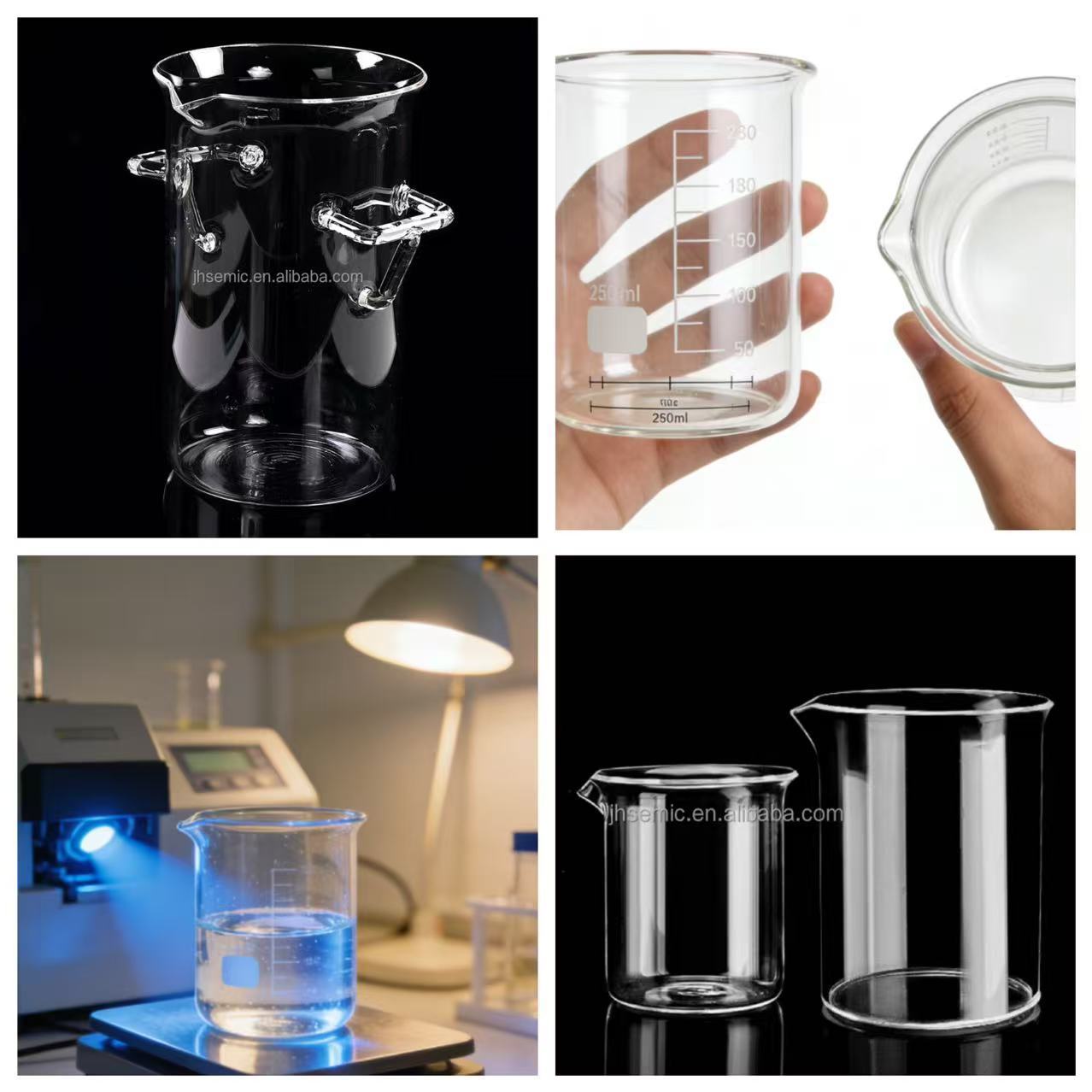 τελευταία εταιρεία περί Quartz Beaker Project για έναν Ινδό Πελάτη