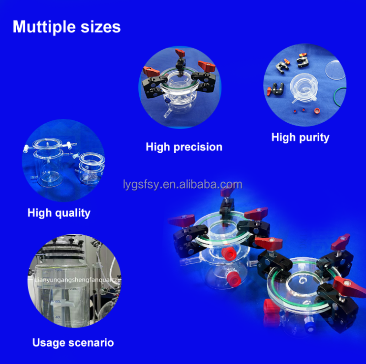 τελευταία εταιρεία περί JGS2 Quartz Photocatalytic Reactor for Lab & Industrial Photochemistry Applications-sara