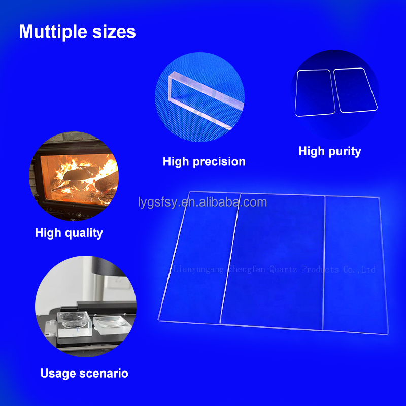 τελευταία εταιρεία περί Fused Silica Quartz Plate vs. Ordinary Glass Plate for Industrial Observation Windows-Amy