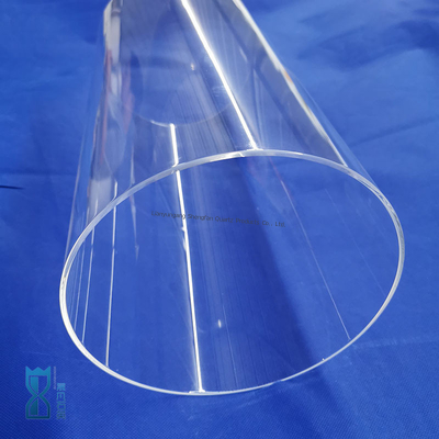 ποιότητας  high purity quartz tube Resistance High Temperature Customizable Size Quartz Glass Tube Transparent quartz tube Εργοστάσιο