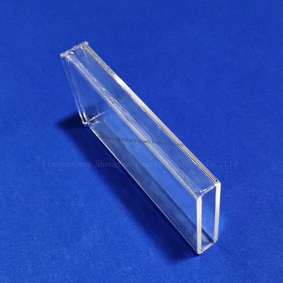 ποιότητας  Corrosion Resistant High Transmittance Quartz Glass Plate with 1100℃ Working Temperature Εργοστάσιο