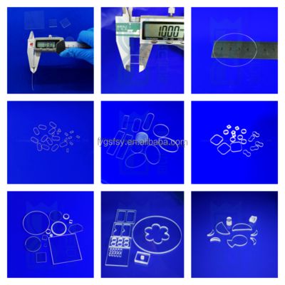 ποιότητας  Custom High Temperature Resistance (1150℃) Quartz Glass Plate with High Light Transmittance (>92%) and High Hardness (Morse 6.5) for Precision Optics Εργοστάσιο