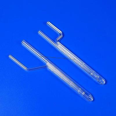 ποιότητας  Custom High Temperature and Corrosion Resistant BET Quartz Sample Tubes for Laboratory Use Εργοστάσιο