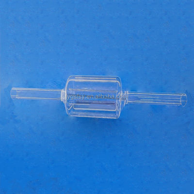 ποιότητας  Clear Quartz Glass Tube with No Air Bubble and Good Electrical Insulation for Photovoltaic Applications Εργοστάσιο