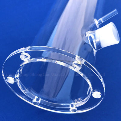 ποιότητας  Customized Sealed Quartz Glass Tube with 1-100mm Thickness and 1732℃ Melting Point Εργοστάσιο
