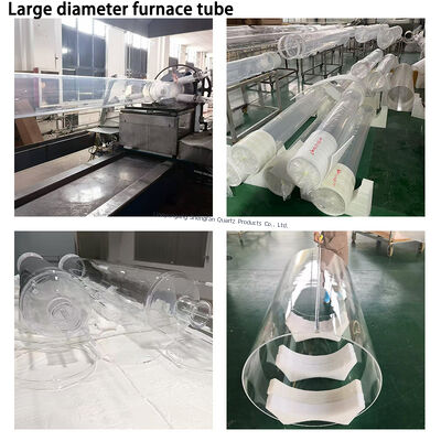 ποιότητας  High Temperature Resistant Corrosion Resistant High Purity Quartz Glass Tube Fused Quartz Tube Εργοστάσιο