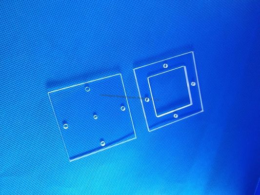 ποιότητας  Customized Quartz Glass Plate Quartz Glass Sheet for Fixing Test Tube Standard-Sized Holes Processing Plate Εργοστάσιο