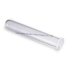 ποιότητας  High Purity 99.99% SiO2 Quartz Glass Tube with 1180℃ Annealing Point and 1100℃ Strain Point for Semiconductor Applications Εργοστάσιο