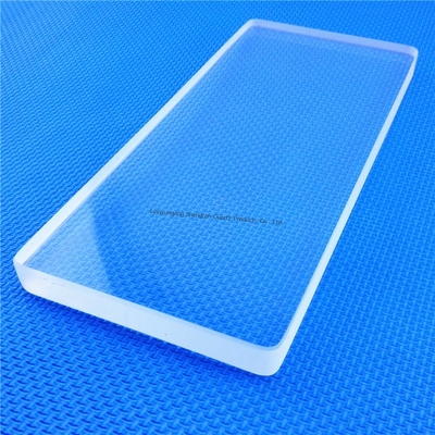 ποιότητας  1-60mm High Purity Clear Fused Silica Plate Heat Resistance  Transparent Arc Silica Quartz Plate Εργοστάσιο