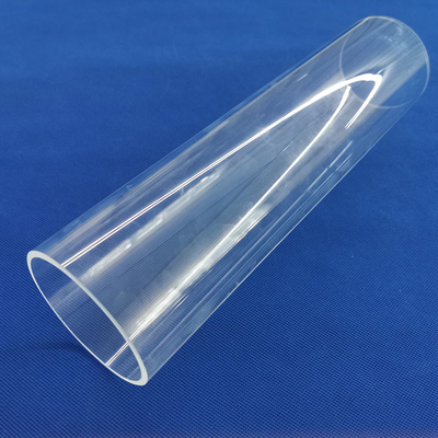 High Temperature Clear Fused Quartz Glass Tube With All Dimension