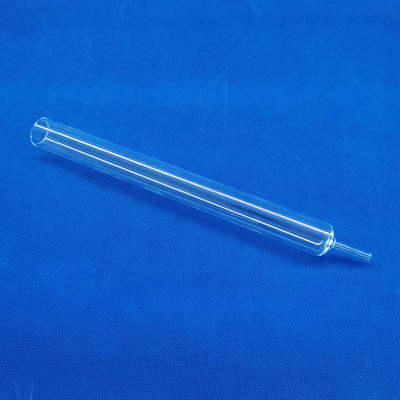 UV Lamp Quartz Testing Tube Reactor Glass Sleeve για μικροβιοκτόνες λάμπες 100mm