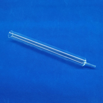 UV Lamp Quartz Testing Tube Reactor Glass Sleeve για μικροβιοκτόνες λάμπες 100mm