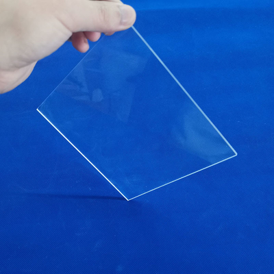 High Temperature Quartz Glass Sheet Fused Plate Customized Dish 0.5mm