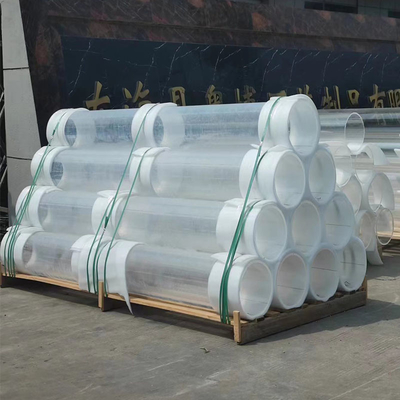 Θέρμανση Quartz Glass Tube Διαφανής Ημιαγωγός Υψηλής Διαπερατότητας