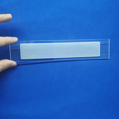 Προσαρμοσμένη πλάκα νεροχύτη δειγμάτων XRD- Fused Quartz Ανθεκτικό στη διάβρωση σε υψηλή θερμοκρασία