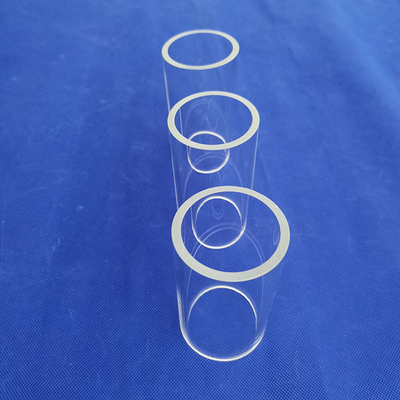 UV Lamp Quartz Testing Tube Reactor Glass Sleeve για μικροβιοκτόνες λάμπες 100mm