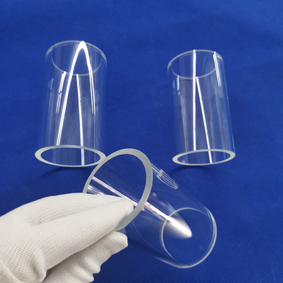 UV Lamp Quartz Testing Tube Reactor Glass Sleeve για μικροβιοκτόνες λάμπες 100mm