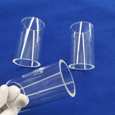 UV Lamp Quartz Testing Tube Reactor Glass Sleeve για μικροβιοκτόνες λάμπες 100mm