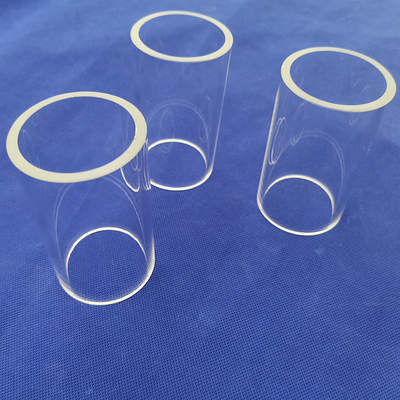UV Lamp Quartz Testing Tube Reactor Glass Sleeve για μικροβιοκτόνες λάμπες 100mm