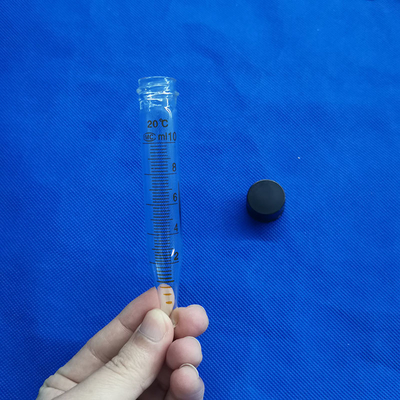 10 - 100ml το πετρέλαιο υποβάλλει την κατσαρόλα αντίδρασης πυρκαγιάς χαλαζία σωλήνων γυαλιού για το εργαστήριο σε φυγοκέντρωση