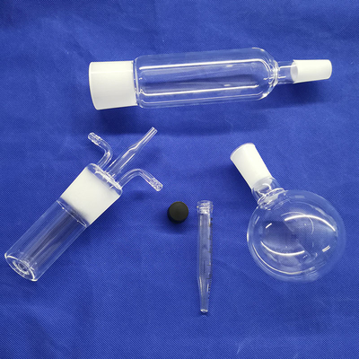 10 - 100ml το πετρέλαιο υποβάλλει την κατσαρόλα αντίδρασης πυρκαγιάς χαλαζία σωλήνων γυαλιού για το εργαστήριο σε φυγοκέντρωση