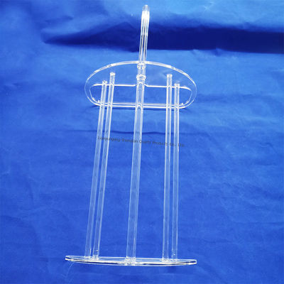 Κουάρτζινο γυάλινο σκάφος με τρύπα για μεταφορά κυψελών