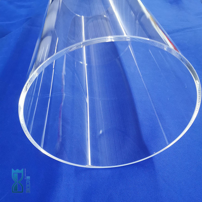 Clear Silica Quartz Glass Tube Transparent Customized high-temperature quartz tube