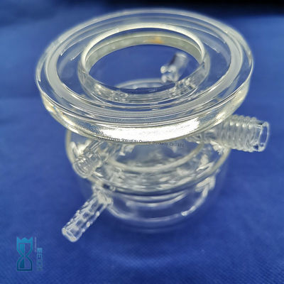 Προσαρμοσμένη κατασκευή Διαυγές αντιδραστήρα γυαλιού σιδήρου για εργαστήριο