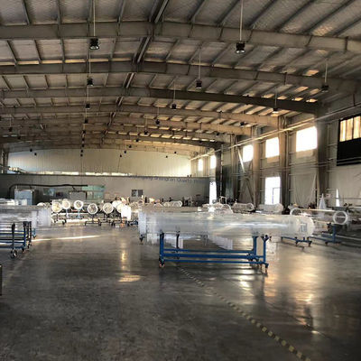 Σωλήνας χαλαζία μεγάλης διαμέτρου, ανθεκτικός σε υψηλές θερμοκρασίες και διαβρωτικό, για φωτοβολταϊκές εφαρμογές