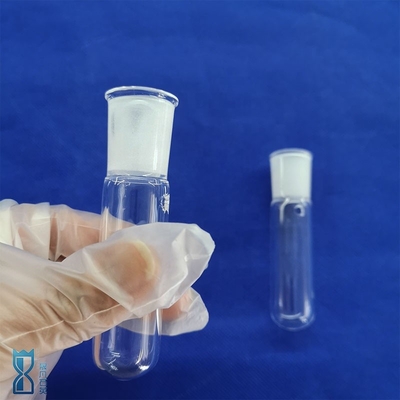 Εργοστάσιο Εργαστήριο Custom Quartz Στρογγυλό Κάτω επίπεδο δοκιμαστικό σωλήνα Ανθεκτικό στη διάβρωση Υψηλή θερμοκρασία