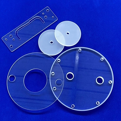 CNC Custom υψηλής θερμοκρασίας και ανθεκτικός στη διάβρωση ημιαγωγός τεμαχίδιο κουαρτς