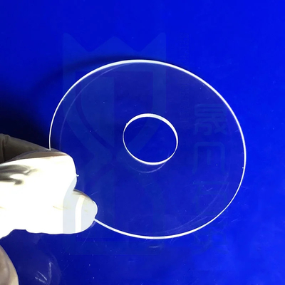 Επαγγελματικό Custom Διαφανές Κουάρτζ Punching Sheet Ανθεκτικό σε υψηλές θερμοκρασίες