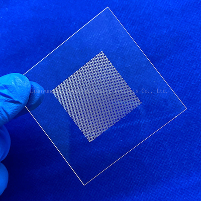 99.99% υψηλής καθαρότητας πλακέτα κουάρτζ Laser Grooving λιωμένο πυρίτιο Κουάρτζ γυαλί παράθυρο Κουάρτζ γυαλί φύλλο