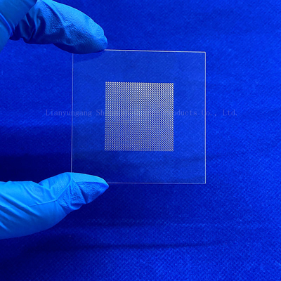 99.99% υψηλής καθαρότητας πλακέτα κουάρτζ Laser Grooving λιωμένο πυρίτιο Κουάρτζ γυαλί παράθυρο Κουάρτζ γυαλί φύλλο