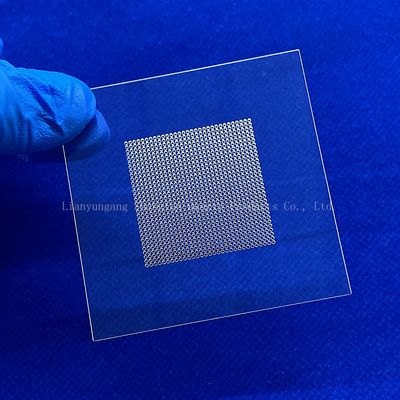 99.99% υψηλής καθαρότητας πλακέτα κουάρτζ Laser Grooving λιωμένο πυρίτιο Κουάρτζ γυαλί παράθυρο Κουάρτζ γυαλί φύλλο