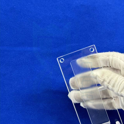 Επεξεργασία CNC του Κουαρτζίου Τραβήματα και Σχισμές φύλλου υψηλής ακρίβειας υψηλής θερμοκρασίας