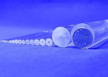 Χημικά UV Quartz Tube Rod Περιβαλλοντικά φιλικό υλικό 0.25-0.5mm Εσωτερική διάμετρος υψηλή ακρίβεια