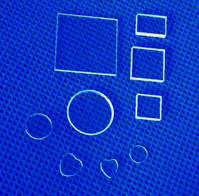 Υψηλή Διαφάνεια 99,99% Καθαρότητα Πλάκα Γυαλιού Χαλαζία με Θερμοκρασία Λειτουργίας 1100℃