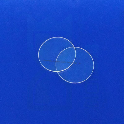 Υψηλής καθαρότητας υψηλής διαφάνειας φύλλα γυαλιού από χαλαζία για οπτικά παράθυρα