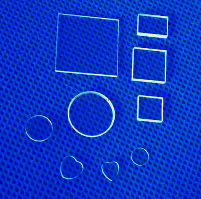 Υψηλής καθαρότητας υψηλής διαφάνειας φύλλα γυαλιού από χαλαζία για οπτικά παράθυρα