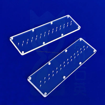 Υψηλής αντοχής γυάλινη πλάκα από χαλαζία για απαιτητικές βιομηχανικές εφαρμογές