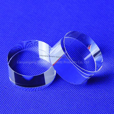 Δίσκος από γυαλί χαλαζία fused silica Premium οπτικός φακός πλάκα χαλαζία