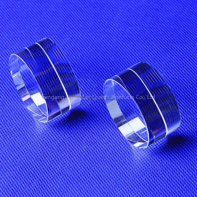 Προσαρμοσμένη γυάλινη πλάκα υψηλής καθαρότητας 99,99% υπεριώδους ακτινοβολίας που εκπέμπει κουαρτς για ημιαγωγούς και οπτικές εφαρμογές