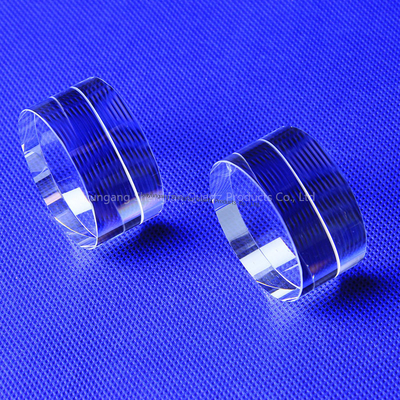 Δίσκος από γυαλί χαλαζία fused silica Premium οπτικός φακός πλάκα χαλαζία