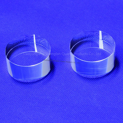 Προσαρμοσμένη γυάλινη πλάκα υψηλής καθαρότητας 99,99% υπεριώδους ακτινοβολίας που εκπέμπει κουαρτς για ημιαγωγούς και οπτικές εφαρμογές