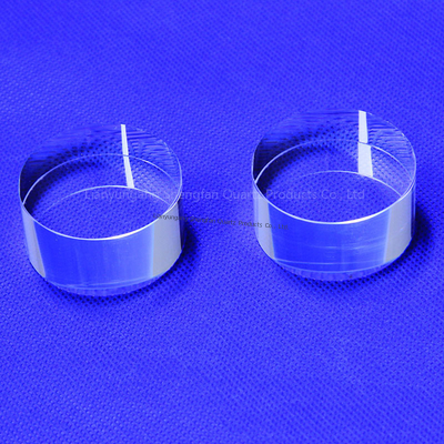 Δίσκος από γυαλί χαλαζία fused silica Premium οπτικός φακός πλάκα χαλαζία