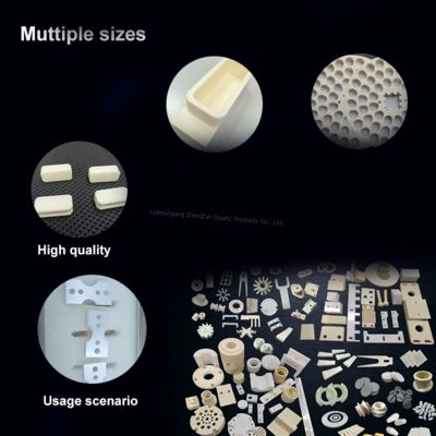 Ανθεκτικοί πυρίμαχοι κεραμικοί σωλήνες κατασκευασμένοι από οξείδιο αλουμινίου υψηλής καθαρότητας με διάμετρο από 1 mm έως 120 mm και μήκος έως 2000 mm